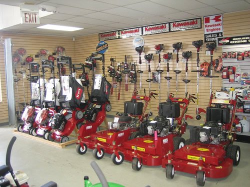 How can you get replacement parts for a Honda lawnmower?